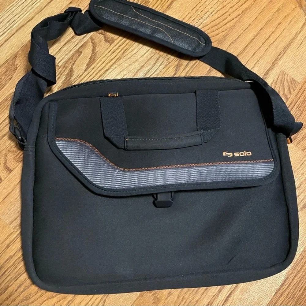 Set of 3 Black Laptop Bag Set